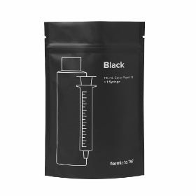Formlabs 「カラー顔料ブラック」Color Pigment Black Resin（Form2/3/3+用） - AFINIA Japan